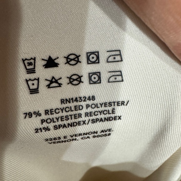 Reformation Active Bella Ecomove Active Dress in White size Large - Picture 9 of 9